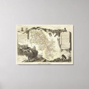 Lienzo Dept Acerca De L'Isere