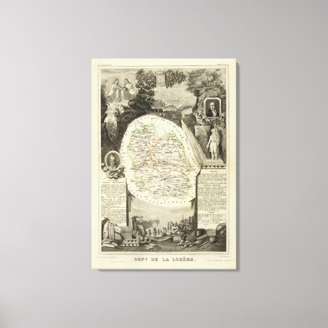 Lienzo Dept Any Lozere (Anverso)