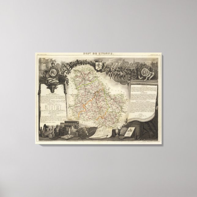 Lienzo Dept De Lyonne (Anverso)