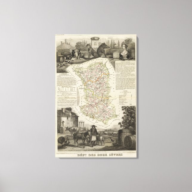 Lienzo Dept. Des Deux Sevres (Anverso)