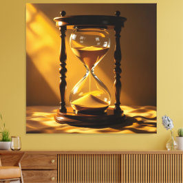 Lienzo „Der goldene Fluss der Zeit“