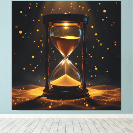 Lienzo „Der goldene Fluss der Zeit“