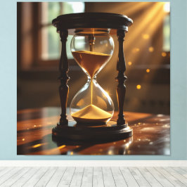 Lienzo „Der goldene Fluss der Zeit“