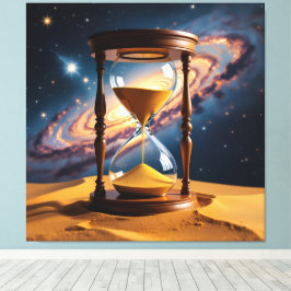 Lienzo „Der goldene Fluss der Zeit“