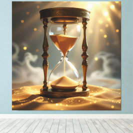 Lienzo „Der goldene Fluss der Zeit“