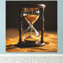 Lienzo „Der goldene Fluss der Zeit“