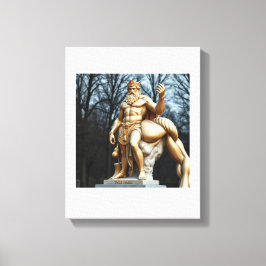 Lienzo Der größte Held aller Zeiten – Herkules in Gold