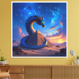 Lienzo Der Torwächter der Pyramide