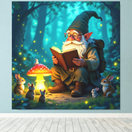 Lienzo „Der Zauberwald-Erzähler“