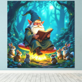 Lienzo „Der Zauberwald-Erzähler“