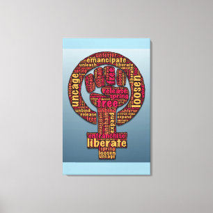 Lienzo derechos de las mujeres de 2017 levantaron pust Th