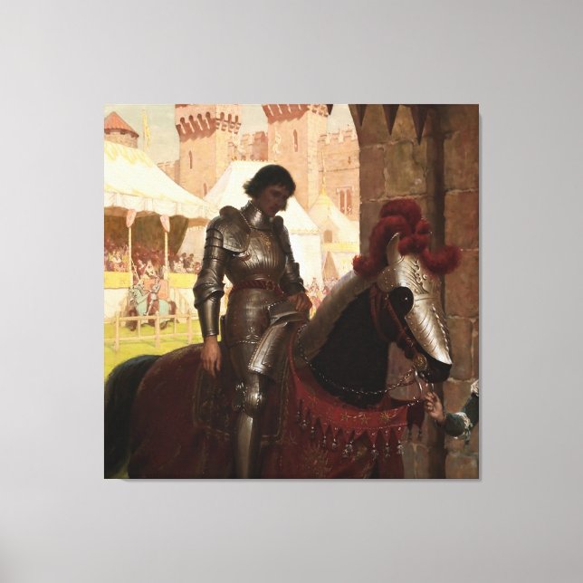 Lienzo “Derrotado” de Edmund Blair Leighton (Anverso)