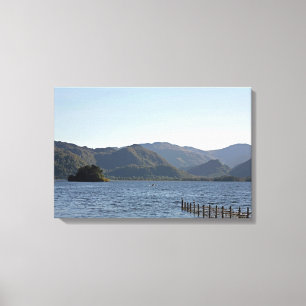 Lienzo Derwent Water Cumbria England