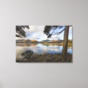 Lienzo Derwentwater, Lake District, Cumbria, Inglaterra