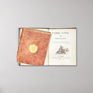 Lienzo DES Francais de Le Code Civil