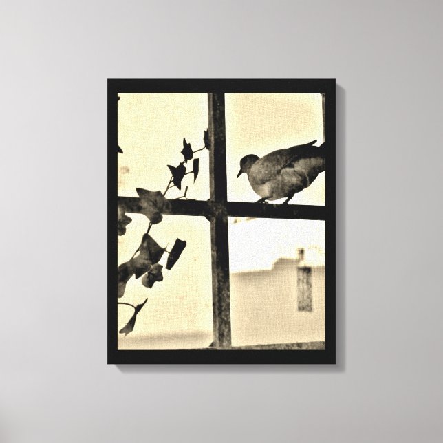 Lienzo Descanso de la paloma (Anverso)