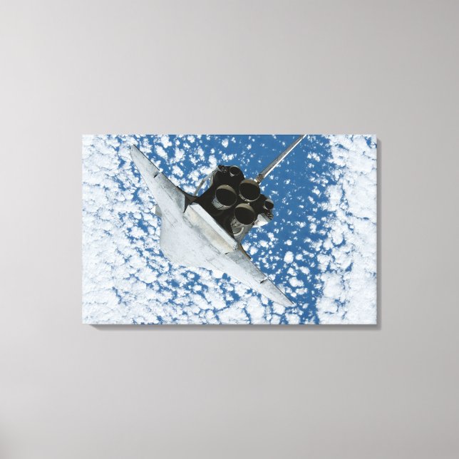 Lienzo Descubrimiento de lanzamientos espaciales 8 (Anverso)