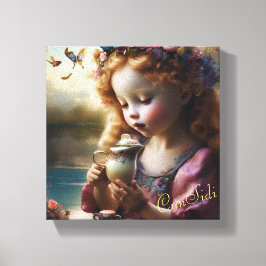 Lienzo Deseando 2 para el té