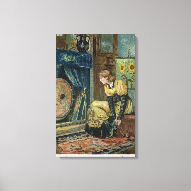 Lienzo Deseos Muy Preciosos Para Ustedes, Navidades Victo (Anverso)