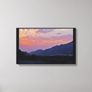 Lienzo Desert Sunset