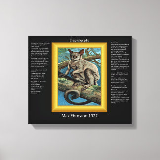 Lienzo DESIDERATA Galago 2