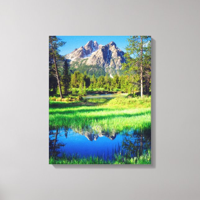 Lienzo Desierto Sawtooth (Anverso)