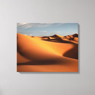 Lienzo Desiertos Erg Chebbi Dunes Marruecos