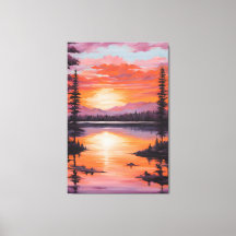 Deslumbrante Tranquilidad Sunset