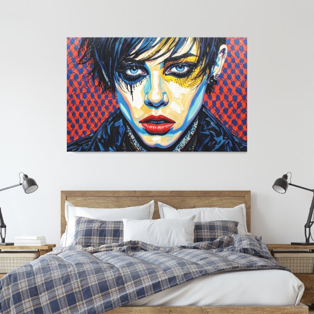 LIENZO DESOLACIÓN GÓTICA 13 (Insitu(Dormitorio))