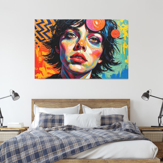 LIENZO DESOLACIÓN GÓTICA 26 (Insitu(Dormitorio))