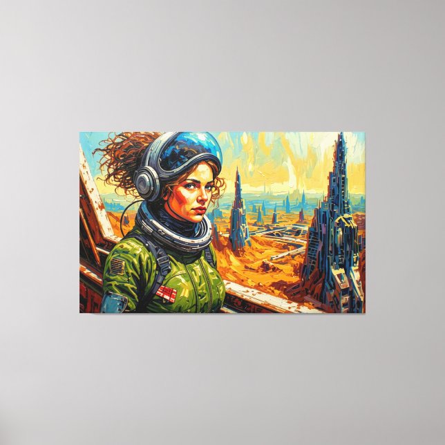 LIENZO DESOLATION AT THE END OF THE WORLD 8 (Anverso)