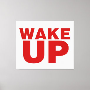 Lienzo Despertar en rojo