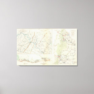 Lienzo Despliegue militar de Wash, Penn, Annapolis, NE Va