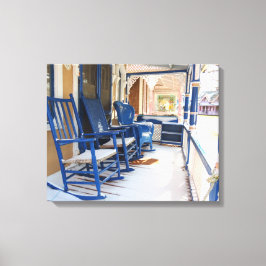 Lienzo Después de la caída de la nieve - Viñedo de Martha