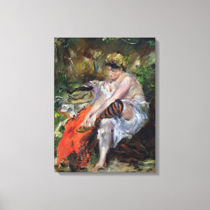 Lienzo Después de la nadada, 1906