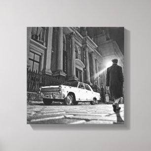 Lienzo Después de oscurecer