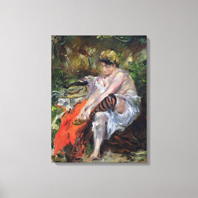 Lienzo Después Del Baño, 1906 (Anverso)