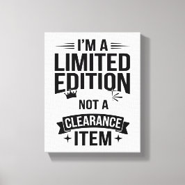 Lienzo Destacar con esta exclusiva "edición limitada"