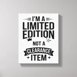 Lienzo Destacar con esta exclusiva "edición limitada"