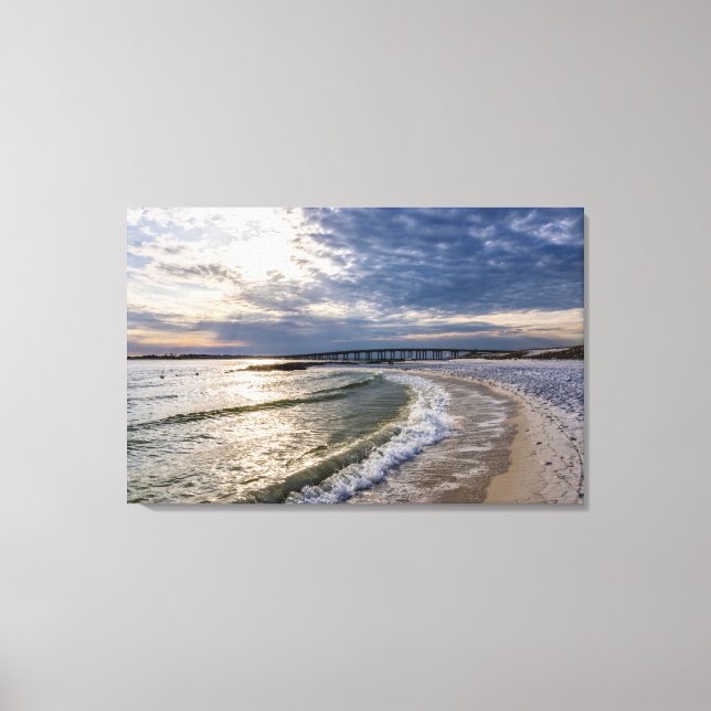 Lienzo Destin Florida Waves Canvas (Anverso)