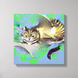 Lienzo Desvanecimiento del gato de Cheshire