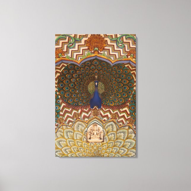 Lienzo Detalle de la puerta | Palacio de la Ciudad (Anverso)