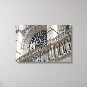 Lienzo Detalle de Notre Dame