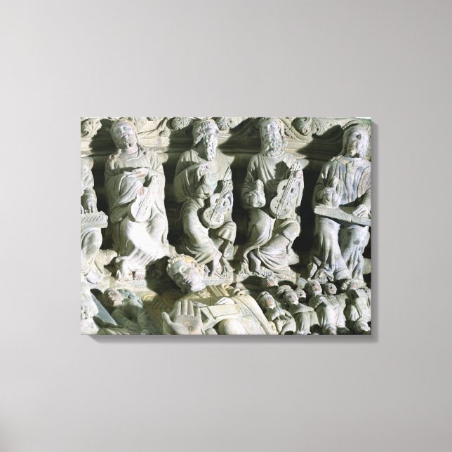 Lienzo Detalle del Portico 2 (Anverso)