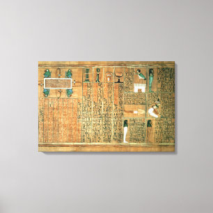 Lienzo Detalle que representa el difunto y sus vagos