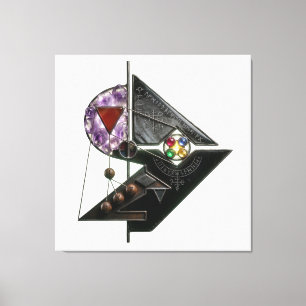 Lienzo Detector Astral Antiguo / Estudio №19