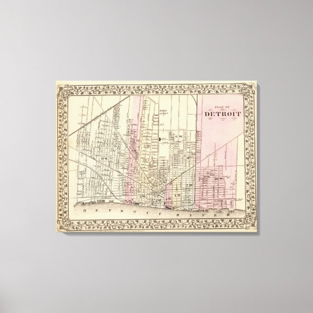 Lienzo Detroit (Anverso)