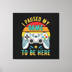 Lienzo detuve mi juego