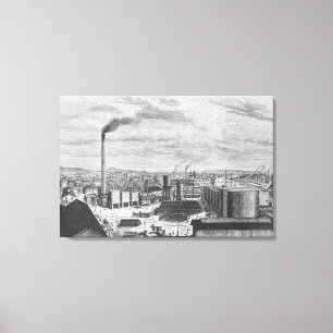 Lienzo Deutsch Company, la fábrica en Ruán
