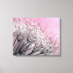 Lienzo Dew Dandelion Cotton Candy Pink